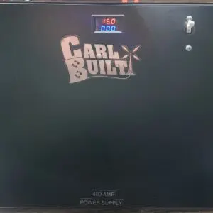 A black box with the name of carl built